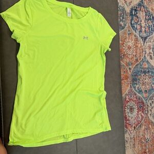 Under Armour Women's Bright Lime Tee